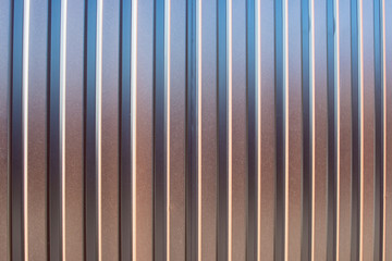 Obraz premium Abstract background, corrugated gray metal sheet. Beautiful gradient. Photo for the site and layout.