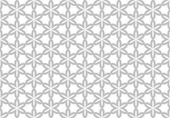 Seamless geometric pattern design illustration. Background texture. In grey, white colors.