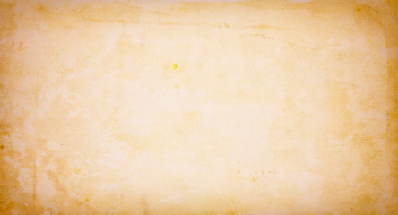 Beige paper texture, old paper, grunge, vintage, retro, text space, blank, spots, streaks, scratches, yellow, antique, brown