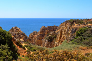 coast in lagos, portugal