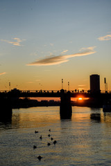 Frankfurt old town. Germany