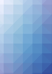 Obraz premium Abstract Trianglify gradient Generative Art background illustration