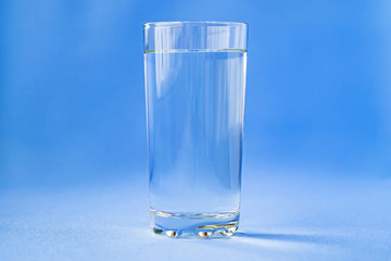 Glass of water.