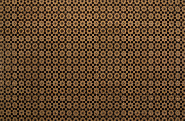 facade of building is decorated with ceramic ornament