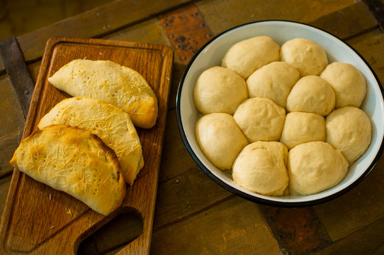 panaderia empanadas bollos masa trigo gluten