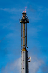 Gas burn off tower III