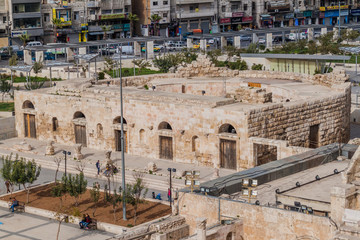 Fototapeta premium AMMAN, JORDAN - MARCH 19, 2017: Odeon Theater in the center of Amman, Jordan