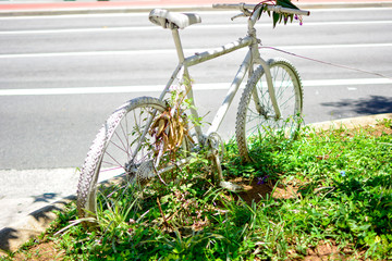 ghost bike