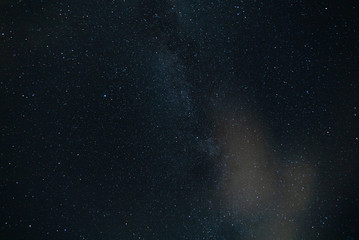 Fototapeta na wymiar Beautiful Starry Night Sky and Milky way
