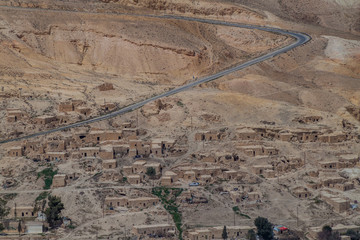 Stepped village near Shobak, Jordan