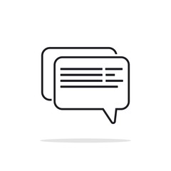 chat icon design vector illustration
