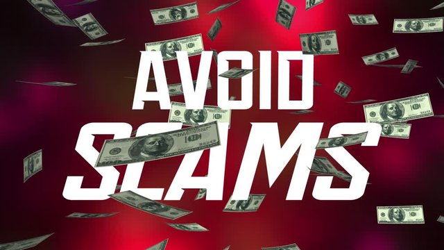 Avoid Scams Dont Be Tricked Fooled Lose Money 3d Animation