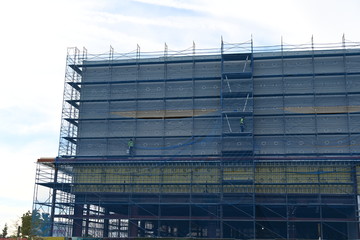 Construction Project Scaffolding 