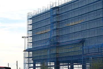 Construction Project Scaffolding 
