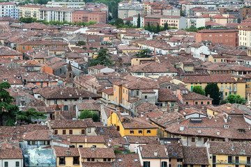 Fototapeta premium Beautiful aerial view of Verona, Italy