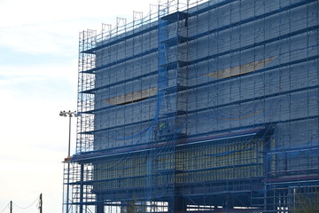 Construction Project Scaffolding 