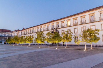 Fototapeta na wymiar Buildings of the University of Coimbra, Portugal