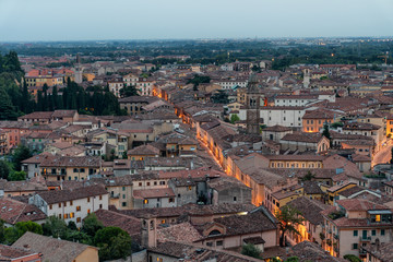 Fototapeta premium Beautiful aerial view of Verona, Italy