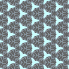 Fototapeta premium Abstract geometric pattern in ornamental style. Seamless texture. Desing Wallpaper,greeting card,gift.