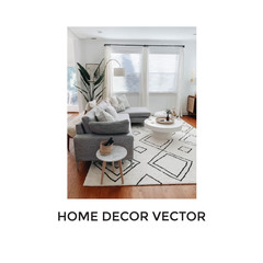  illustration of design vector home decor minimal