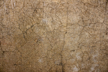 cracked damaged stone wall background