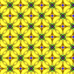 Fototapeta premium Abstract geometric pattern in ornamental style. Seamless texture. Desing Wallpaper,greeting card,gift.