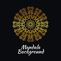 Luxury Mandala Vector Background Design