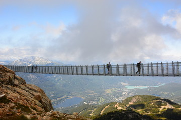 bridge over the view