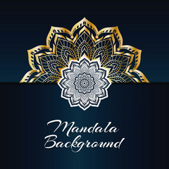 Luxury Mandala Vector Background Design