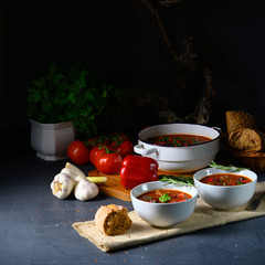 Spicy Mexican style beef with beans