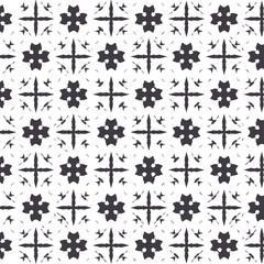 Abstract geometric pattern in ornamental style. Seamless desing texture for greeting card.