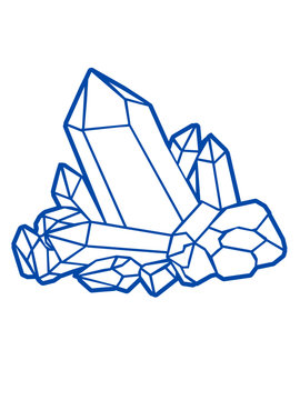 Mineral Specimens And Crystals clip art preview