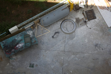 interior of workshop