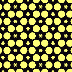 Abstract geometric pattern in ornamental style. Seamless desing texture for greeting card.