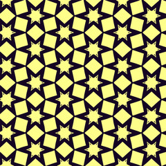 Abstract geometric pattern in ornamental style. Seamless desing texture for greeting card.