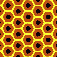 Abstract geometric pattern in ornamental style. Seamless desing texture for greeting card.