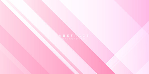 Pink white abstract background geometry shine and layer element vector for presentation design. Suit for business, corporate, institution, party, festive, seminar, and talks.