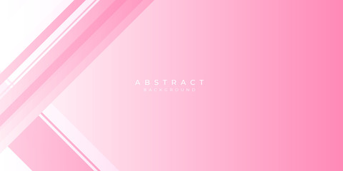 Obraz premium Pink white abstract background geometry shine and layer element vector for presentation design. Suit for business, corporate, institution, party, festive, seminar, and talks.