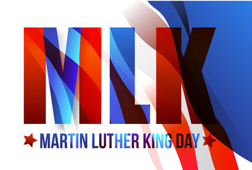 Happy martin luther king day background - 314407559