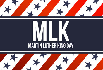 Happy martin luther king day background