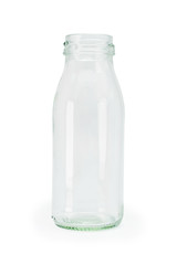  empty bottle glass isolated include clipping path on white background