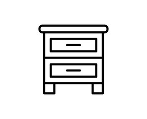 Cabinet line icon