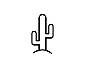 Flat line icon