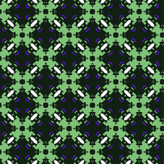 Abstract geometric pattern in ornamental style. Seamless desing texture for greeting card.