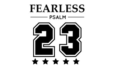 Christian faith, typography for print or use as poster, card, flyer or T shirt