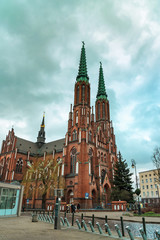 Cathedral of St. Michael the Archangel and St. Florian the Martyr, Warsaw, Poland.