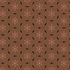 Fototapeta premium Abstract geometric pattern in ornamental style. Seamless desing texture for greeting card.
