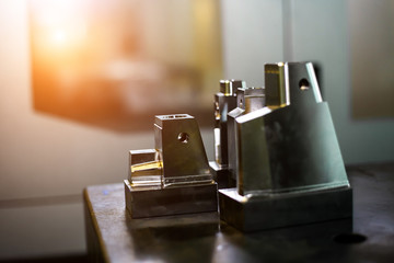 Mold and parts for plastic injection to make a part or object.