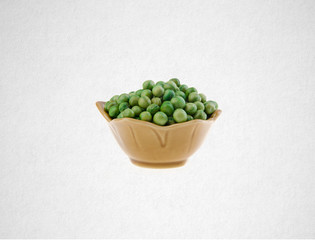 nuts or green pea on a background new.