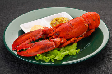 Luxury Lobster with sauce